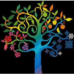 Diamond Dotz Wishing Tree Καμβάς Diamond Painting Kit 41x41cm DD8.014