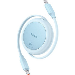 Baseus Free2Pull Mini Retractable USB-C to USB-C 60W 1m Light Blue P10364500311-01