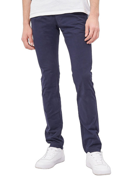 Celio Ανδρικό Παντελόνι Chino Κανονική Εφαρμογή Ανθρακί