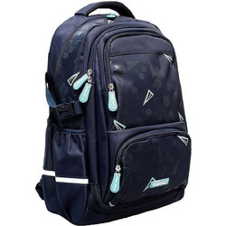ErichKrause SchoolLine Σχολική Τσάντα Πλάτης Δημοτικού Navy Μπλε 58801