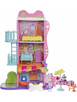 Mattel Enchantimals City Tails Town House Cafe