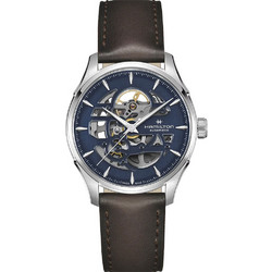 Hamilton Jazzmaster Ανδρικό Ρολόι Αυτόματο με Καφέ Δερμάτινο Λουράκι H42535541