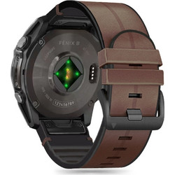 Tech-Protect Silicone Λουράκι Σιλικόνης Brown (Garmin Fenix 5X / 5X Plus / 6X / 6X Pro / 7X / 8 51mm)