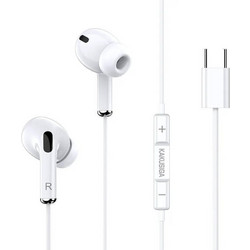 Kakusiga KSC-727 Handsfree In-Ear USB-C White