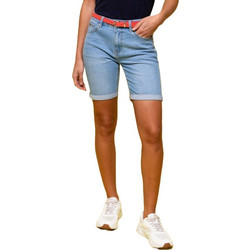 Heavy Tools Γυναικεία Βερμούδα Τζιν Γαλάζια S24562