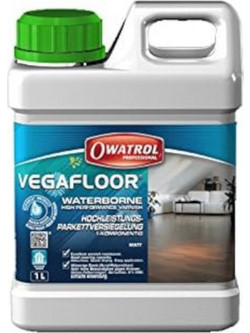 Owatrol Vegafloor Βερνίκι Επιφάνειας Ξύλου Νερού 1lt