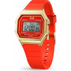 Ice Watch Ψηφιακό Ανδρικό Ρολόι Χρονογράφος με Κοραλί Καουτσούκ Λουράκι IC022070