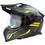 Oneal A-SRS V.24 Spike Black Grey Yellow Κράνος Μηχανής Full Face