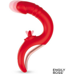 Engily Ross Drako Vibrator Δονητής G-Spot Κόκκινος