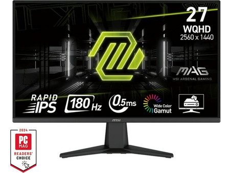 MSI MAG 275QF IPS Gaming Monitor 27" 2560x1440 180Hz 0.5ms