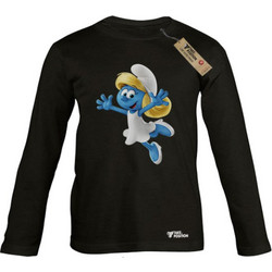Takeposition Παιδικό T-Shirt Μακρυμάνικο Μαύρο 814-1132-02