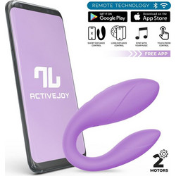 IntoYou Couple Toy Vibrator Διπλός Δονητής για Ζευγάρια με App Control Lavender