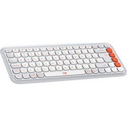 Logitech Pop Icon White Ασύρματο Πληκτρολόγιο