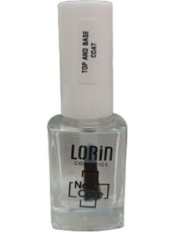 Lorin 101 Base & Top Coat Gloss Quick Dry 13ml