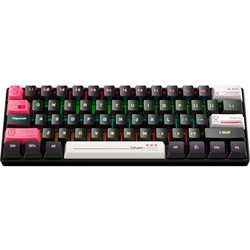Onikuma G55 Μηχανικό Gaming Πληκτρολόγιο 60% RGB Black