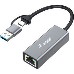 Equip 133495 Ενσύρματος Ethernet USB Αντάπτορας Δικτύου 2.5Gbps