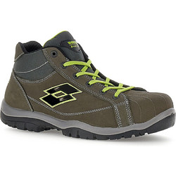 Lotto Jump 350 II Μποτάκια Ασφαλείας S3 Αδιάβροχα Γκρι Lime GREEN218702