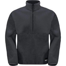Jack Wolfskin Osloer Fleece Ανδρικό Αθλητικό Φούτερ Ανθρακί 1710611-6350