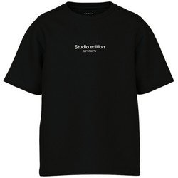 Name It Παιδικό T-Shirt Κοντομάνικο Μαύρο 13236526