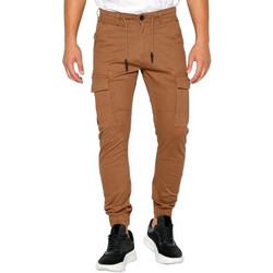Brokers Ανδρικό Παντελόνι Cargo Joggers Ελαστικό Κανονική Εφαρμογή Ταμπά 24514-561-451