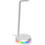 Razer Base Station V2 Chroma Επιτραπέζια Βάση Ακουστικών Gaming με RGB Θύρα USB & Κάρτα Ήχου White