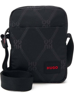 Hugo Boss Ethon Ανδρική Τσάντα Ώμου / Χιαστί Μαύρη 50529425-001