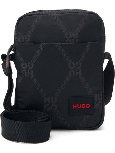 Hugo Boss Ethon Ανδρική Τσάντα Ώμου / Χιαστί Μαύρη 50529425-001