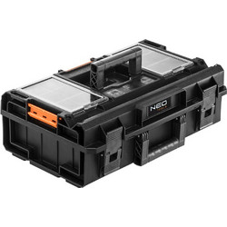 Neo 84-255 Βαλίτσα Εργαλείων Πλαστική με Ταμπακιέρα Αδιάβροχη Π38xΒ58xΥ19cm