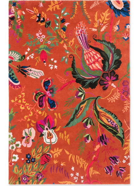 Harlequin Wonderland Floral Χειροποίητο Χαλί Ορθογώνιο Μάλλινο 170x240cm 144713 Red Multi