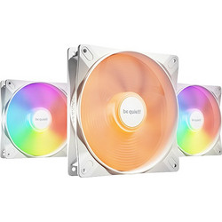 Be Quiet Light Wings LX High-Speed Case Fan 140mm ARGB με Σύνδεση 3-Pin 4-Pin PWM 3τμχ White