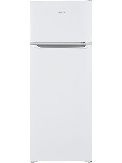 Muhler SUF144WE Δίπορτο Ψυγείο 206lt Υ143xΠ54.5xΒ55.5cm Λευκό