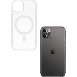Sonique Magnetic Magcase Back Cover Transparent (iPhone 11 Pro)