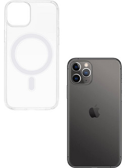 Sonique Magnetic Magcase Back Cover Transparent (iPhone 11 Pro)