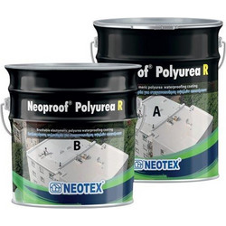 Neotex Neoproof Polyurea R A+Β Επαλειφόμενο Πολυουρεθανικό Στεγανωτικό Ταράτσας Λευκό 19kg