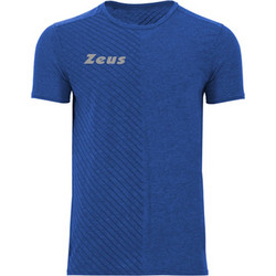 Zeus Gym Ανδρικό Αθλητικό T-Shirt Μπλε