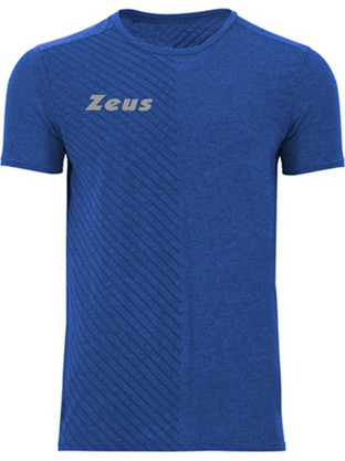 Zeus Gym Ανδρικό Αθλητικό T-Shirt Μπλε