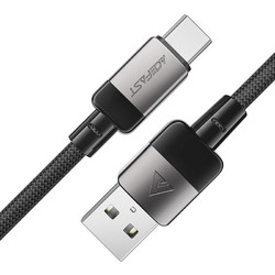 Acefast C9-04 Braided USB-A to USB-C 1.2m Black 6974316283010