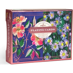 eeBoo Roses & Asters Σετ Τράπουλες Χάρτινες 2τμχ Πολύχρωμες PCRAS