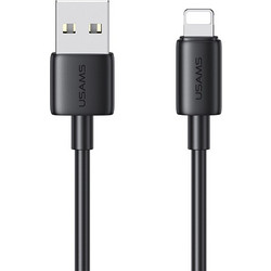 Usams US-SJ709 USB-A to Lightning Cable 12W 1m Black SJ709USB01