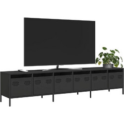 vidaXL Έπιπλο Τηλεόρασης Μεταλλικό Μ202xΠ39xΥ43.5cm 3307149