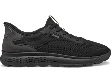 Geox Spherica Plus Ανδρικά Sneakers Μαύρα U55MPA06KEKC9999