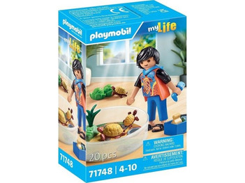 Playmobil My Life Ενυδρείο με Χελώνες για 4-10 Ετών 71748