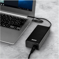 Port 900093 Φορτιστής Laptop 65W 3.33A για Toshiba με Ενσωματωμένο Καλώδιο Τροφοδοσίας