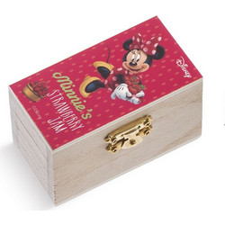 Parisis Μπομπονιέρα Βάπτισης Σεντούκι Minnie Mouse Strawberry Jam από Ξύλο