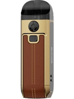 Smok Nord 4 Leather Series Brown Ηλεκτρονικό Τσιγάρο 4.5ml με Ενσωματωμένη Μπαταρία
