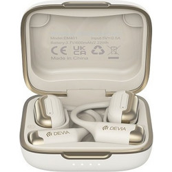 Devia OWS Pro1 Ακουστικά Bluetooth Earbud Beige