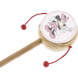 Parisis Μπομπονιέρα Βάπτισης Τυμπανάκι Minnie Mouse Νεράιδα από Ξύλο ΝΑ154