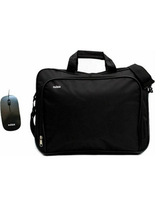 Nilox NXMOS 4156 Τσάντα Laptop Ώμου 15.6" Black + Mouse