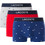 Lacoste Ανδρικά Μποξεράκια Σετ 3Pack 5H1299-W3T