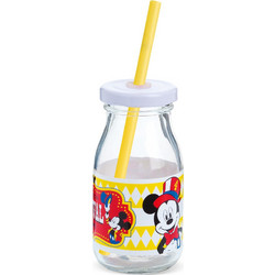 Parisis Μπομπονιέρα Βάπτισης Μπουκαλάκι Mickey Mouse Carnival από Γυαλί 48τμχ